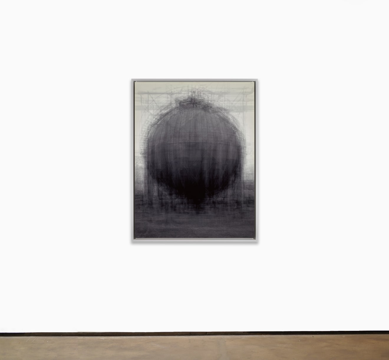 Idris Khan, every&hellip; Bernd and Hilla Becher Spherical Type Gasholder, 2004