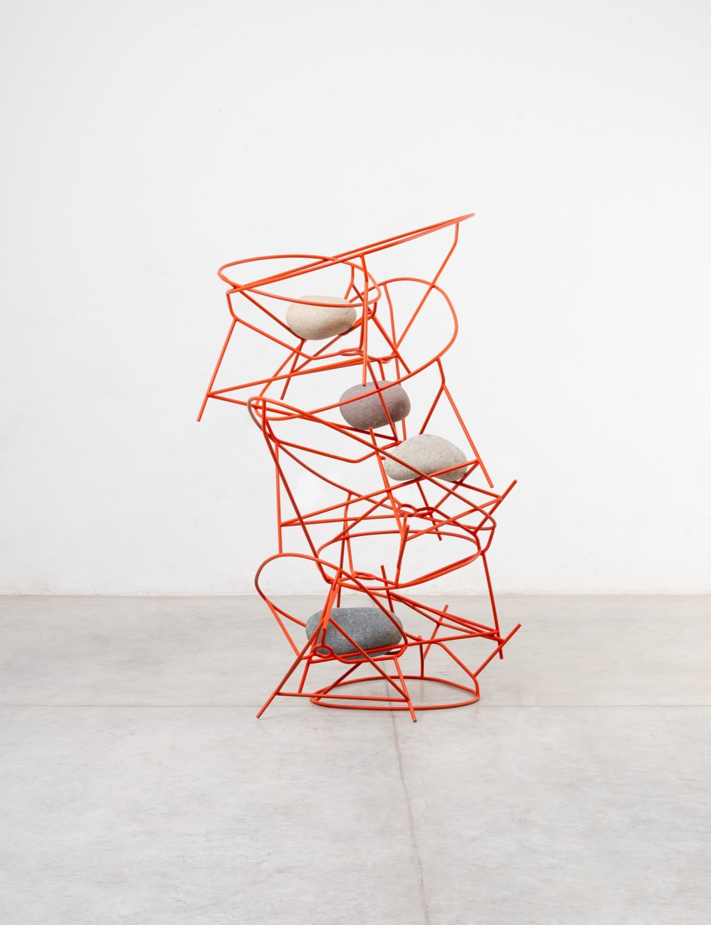 Acapulco chair stack, 2021, the work is accompanied by a signed certificate of authenticity