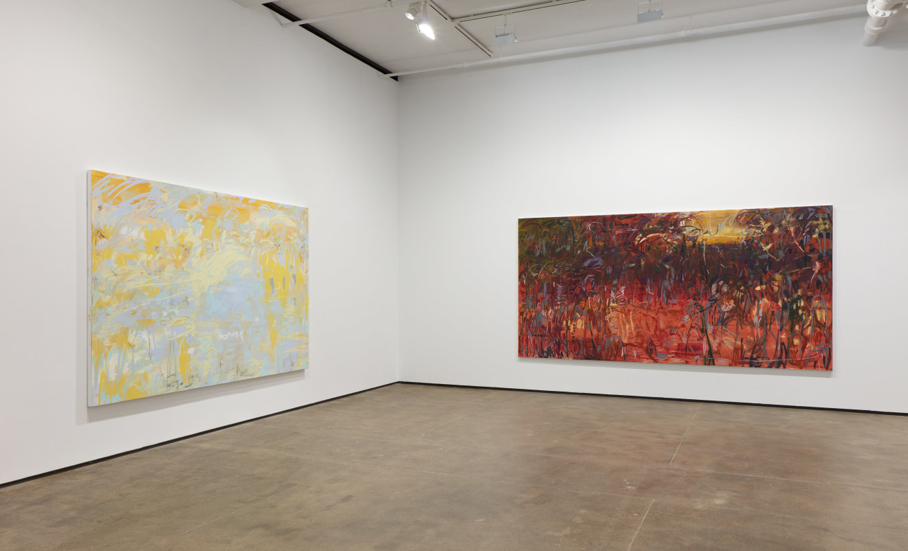 Image: Installation view of&nbsp;Janaina Tsch&auml;pe: a sky filled with clouds and the smell of blood oranges at Sean Kelly, New York, September 6 &ndash; October 19, 2024, Photography: Jason Wyche, Courtesy: Sean Kelly, New York/Los Angeles