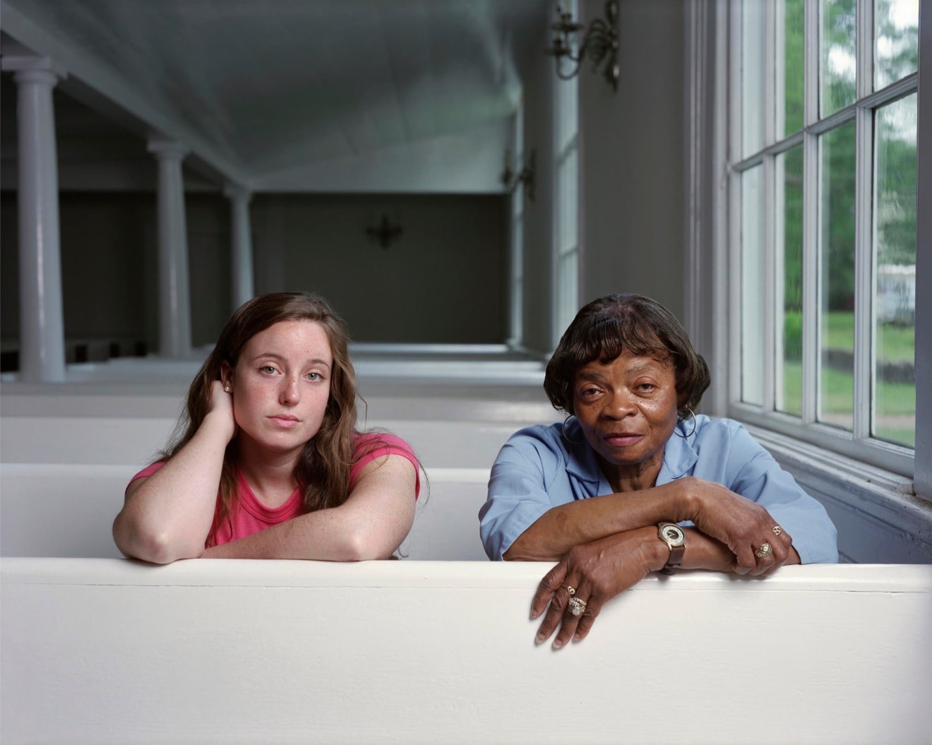Paula Biegelson and Shirley Sims, 2010&nbsp;