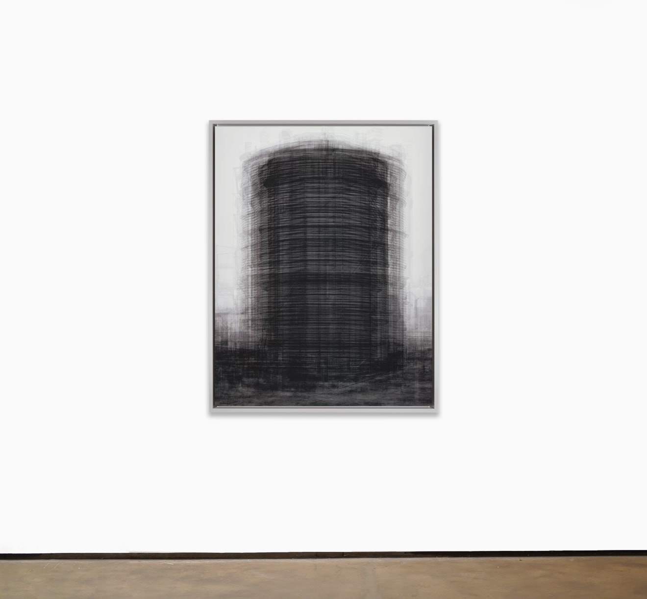 Idris Khan, every&hellip; Bernd and Hilla Becher Prison Type Gasholder, 2004