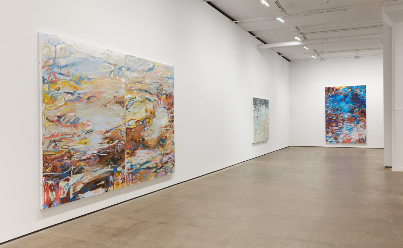 Image: Installation view of&nbsp;Janaina Tsch&auml;pe: a sky filled with clouds and the smell of blood oranges at Sean Kelly, New York, September 6 &ndash; October 19, 2024, Photography: Jason Wyche, Courtesy: Sean Kelly, New York/Los Angeles