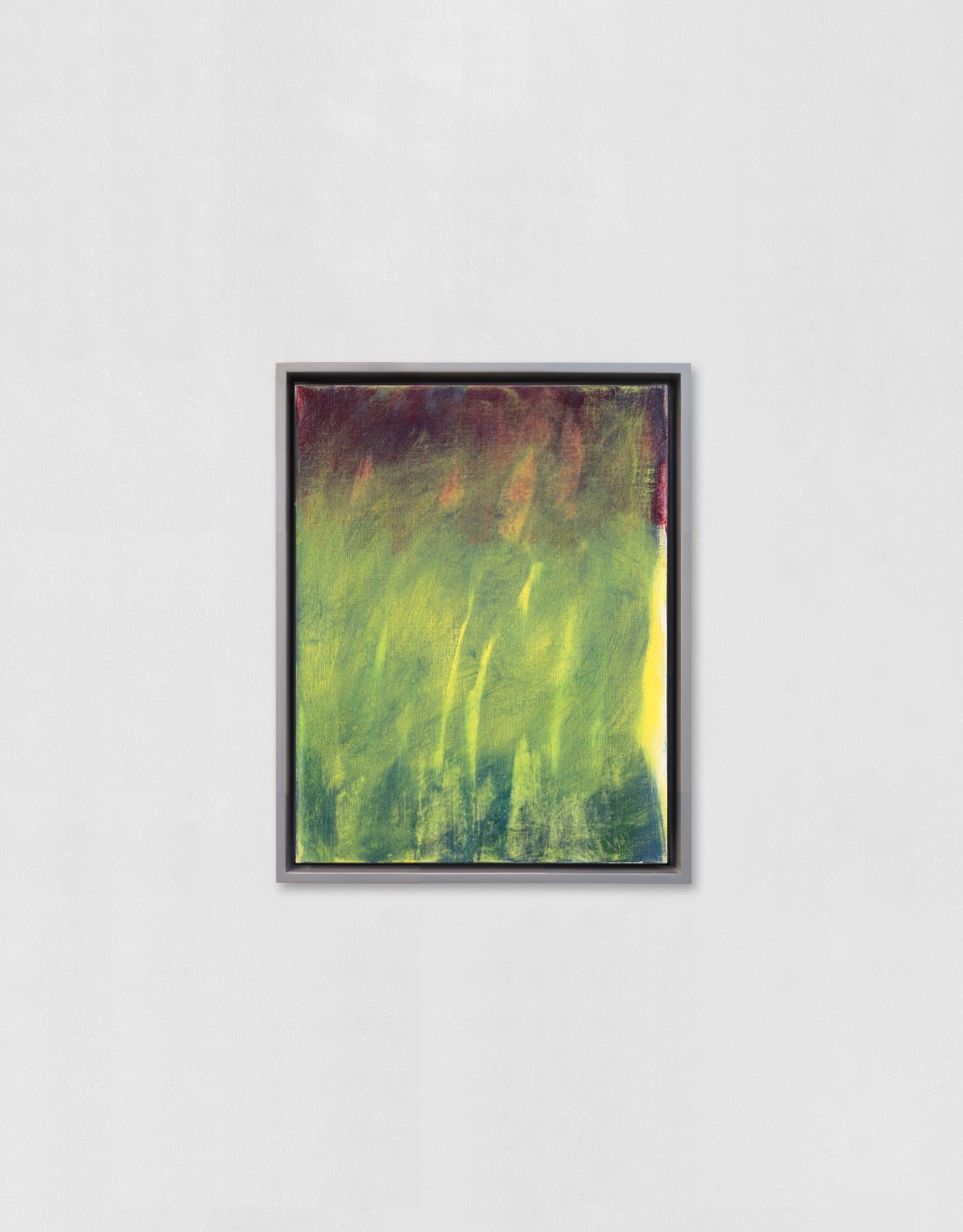 Ilse D&#039;Hollander,&nbsp;To Goethe (3), 1991, oil on canvas, painting: 17 7/8 x 14 x 3/4 inches, framed: 18 3/8 x 14 1/2 x 1 3/4 inches&nbsp;&copy; The Estate of Ilse D&rsquo;Hollander Courtesy: Sean Kelly, New York/Los Angeles