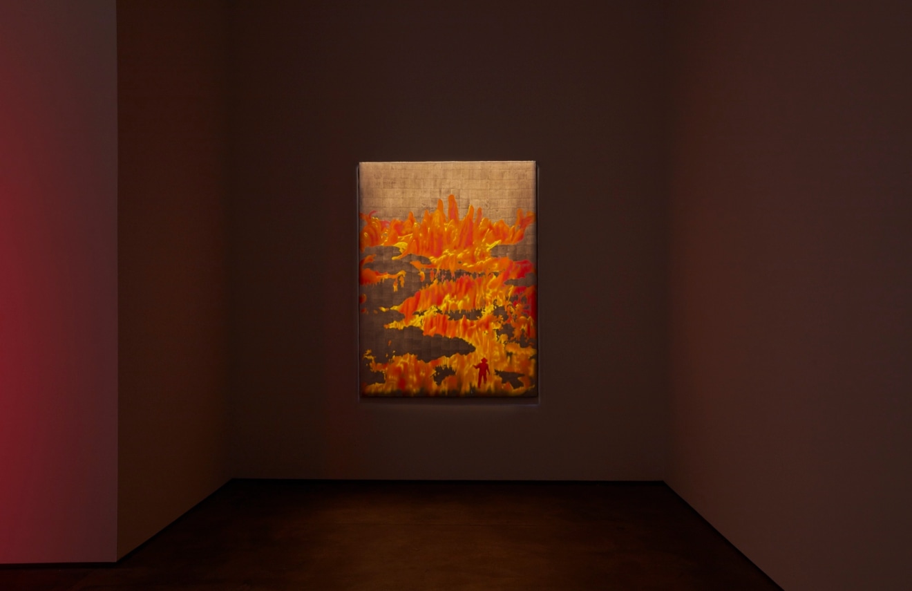 Installation view of Laurent Grasso: OttO at Sean Kelly, New York