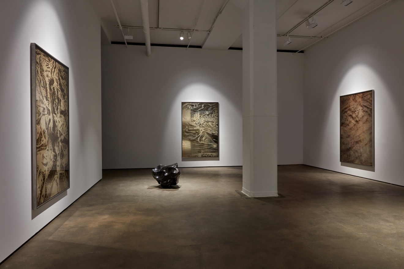 Installation view of Julian Charri&egrave;re: Buried Sunshine at Sean Kelly, New York, January 12 &ndash; March 2, 2024, Photography: Jason Wyche, Courtesy: Sean Kelly