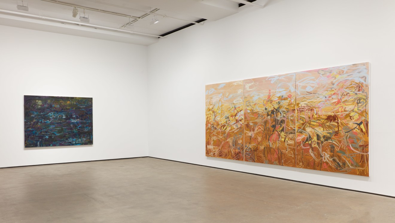 Image: Installation view of&nbsp;Janaina Tsch&auml;pe: a sky filled with clouds and the smell of blood oranges at Sean Kelly, New York, September 6 &ndash; October 19, 2024, Photography: Jason Wyche, Courtesy: Sean Kelly, New York/Los Angeles