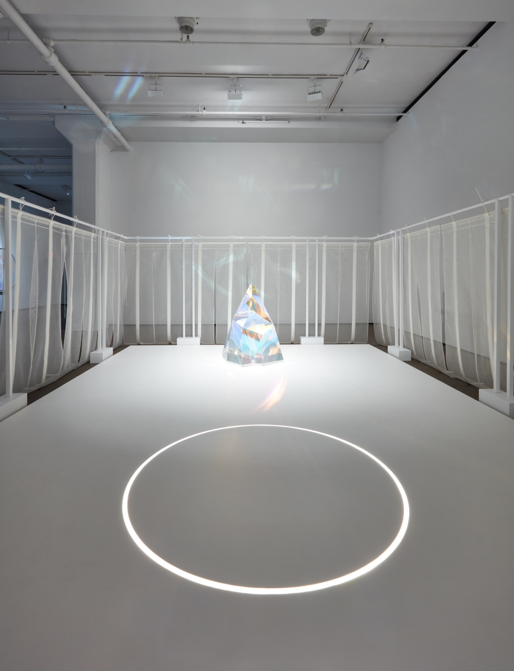 Installation view of Mariko Mori: Radiance at Sean Kelly, New York, October 31 – December 20, 2025, Photography: Jason Wyche, Courtesy: Sean Kelly, New York