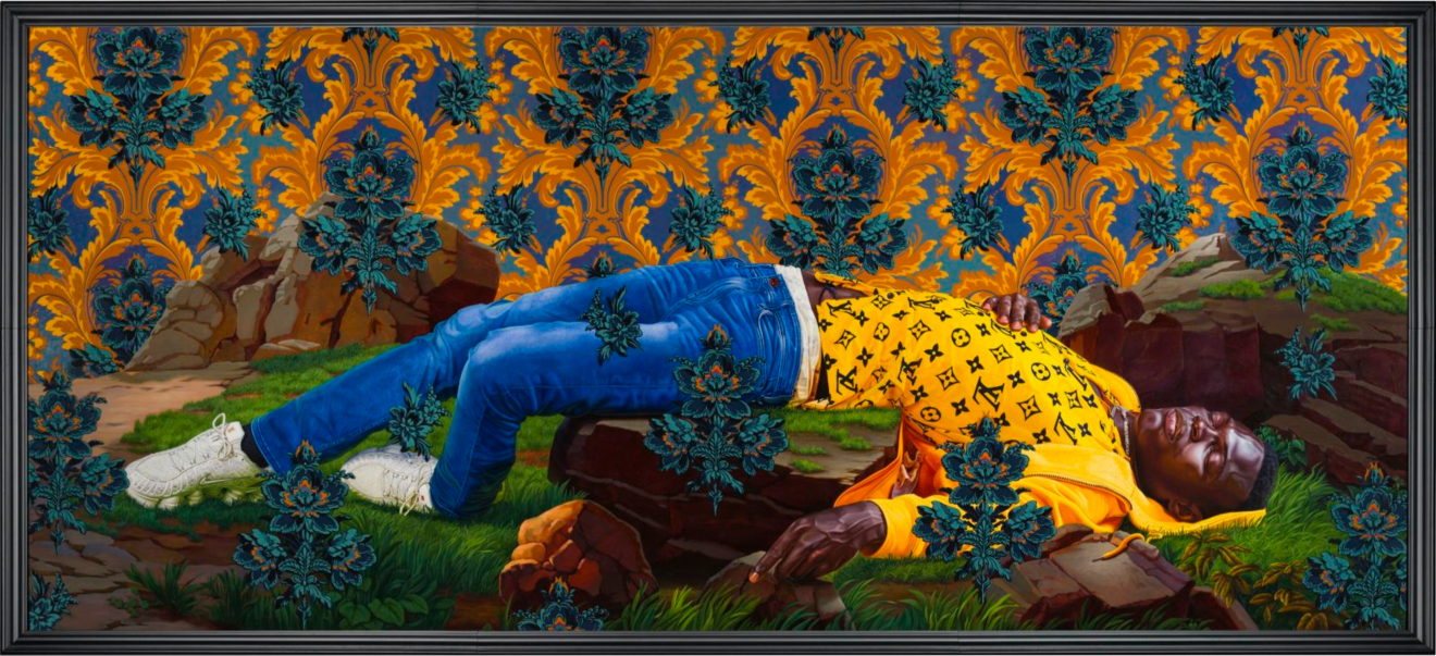Kehinde Wiley in An Archaeology of Silence