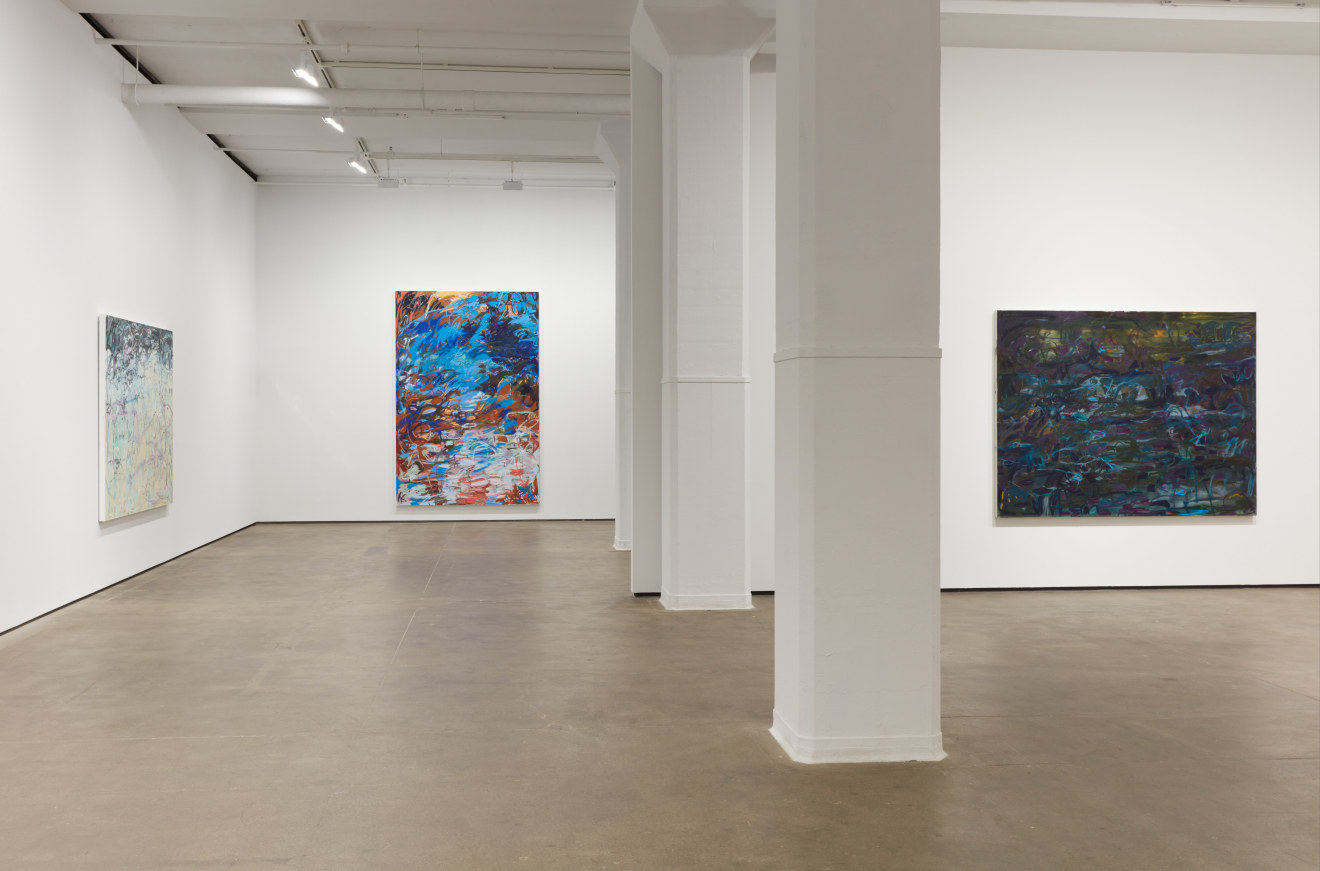 Image: Installation view of&nbsp;Janaina Tsch&auml;pe: a sky filled with clouds and the smell of blood oranges at Sean Kelly, New York, September 6 &ndash; October 19, 2024, Photography: Jason Wyche, Courtesy: Sean Kelly, New York/Los Angeles