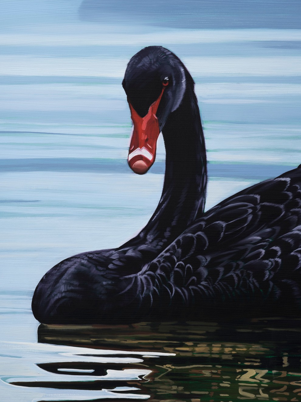 Sam McKinniss, Black Swan, 2024