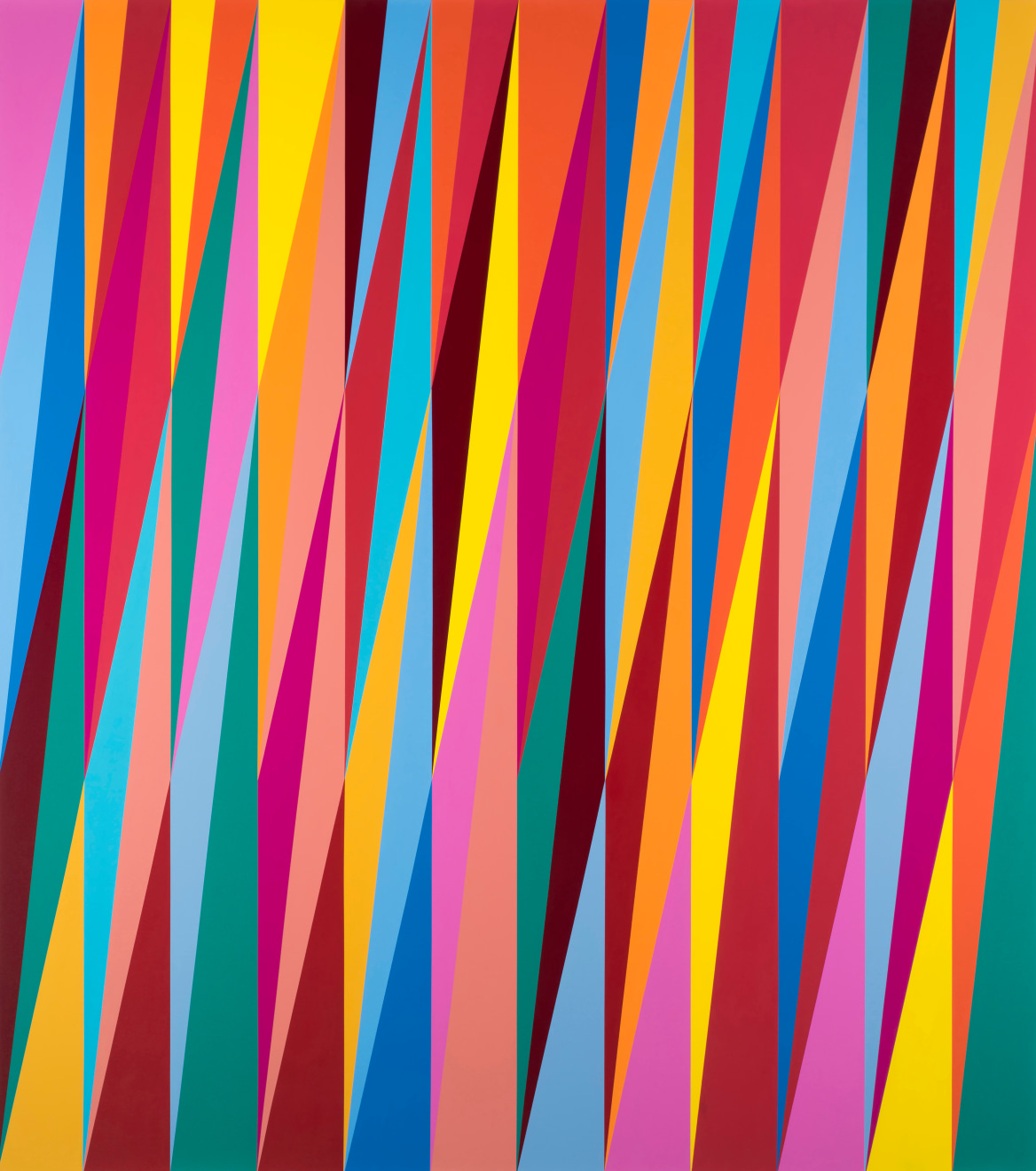 Odili Donald Odita, Firewall, 2013