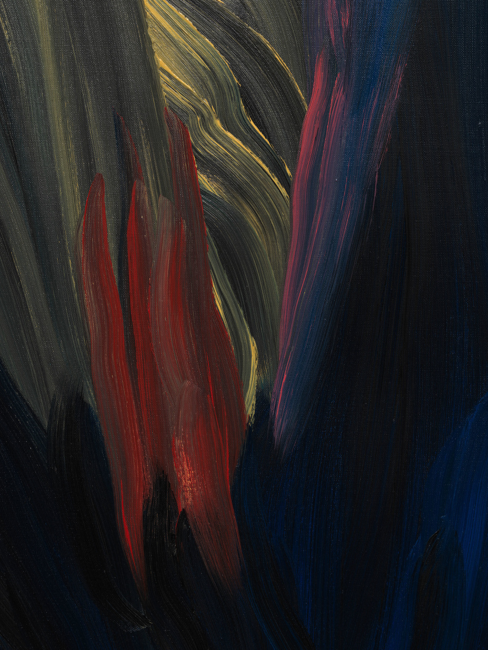 Martha Diamond, Crossing, 1984
