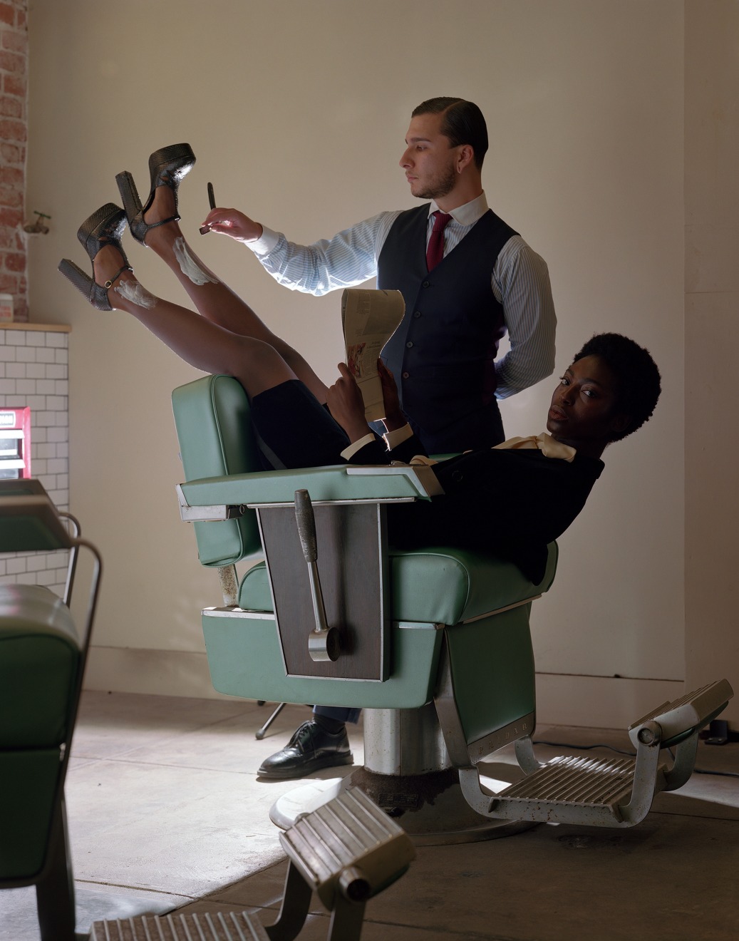 Torbj&oslash;rn R&oslash;dland, Barbershop Scene, 2020