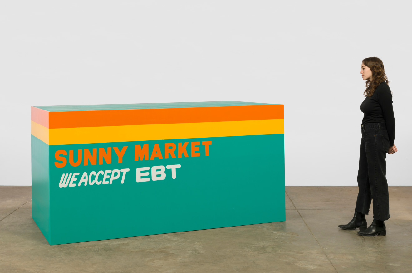 Lauren Halsey, Sunny Market, 2020