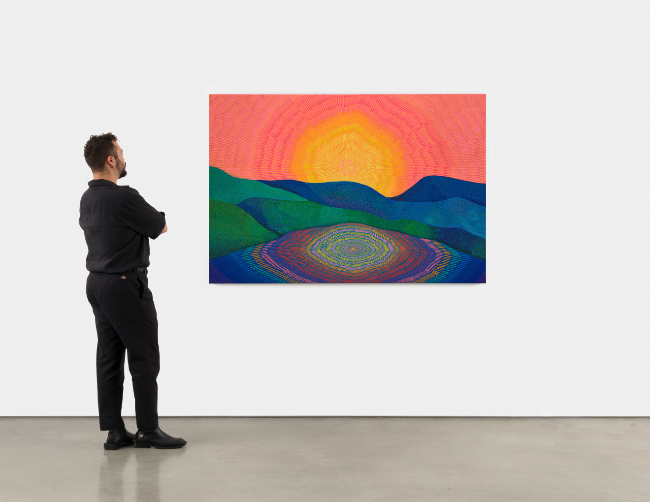 Jennifer Guidi, As the colorful waves pulse in the sea, they spark and ignite a turning point in me, 2025