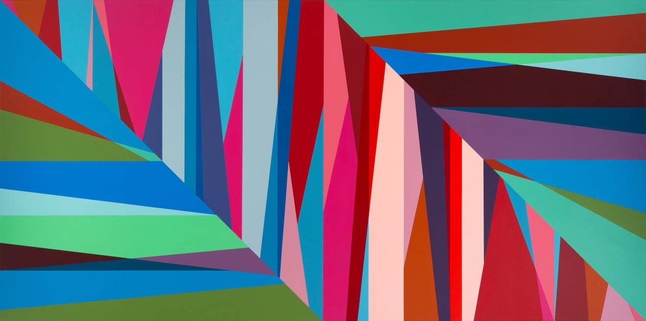 Odili Donald Odita, Chasm, 2015