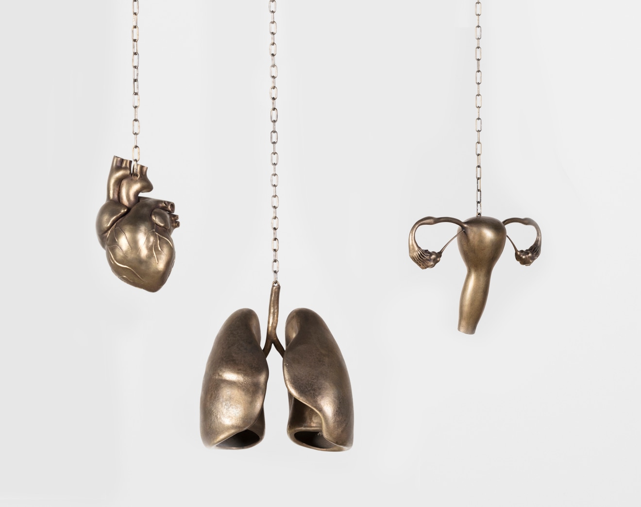 Mai-Thu Perret Eventail des caresses (Coeur, Poumons, Ut&eacute;rus), 2018