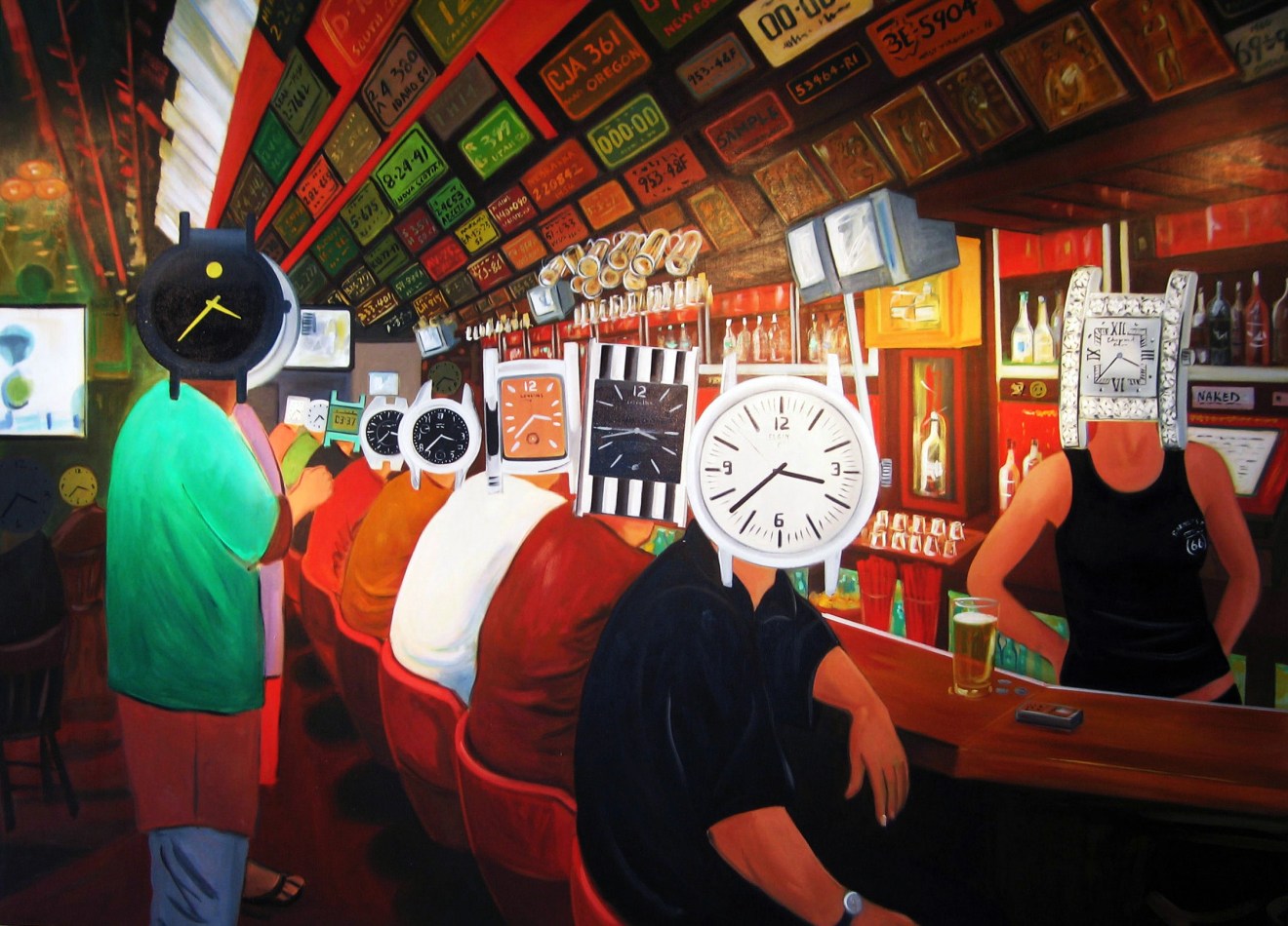 Raul Guerrero, Barney&#039;s Beanery: Los Angeles, 2004