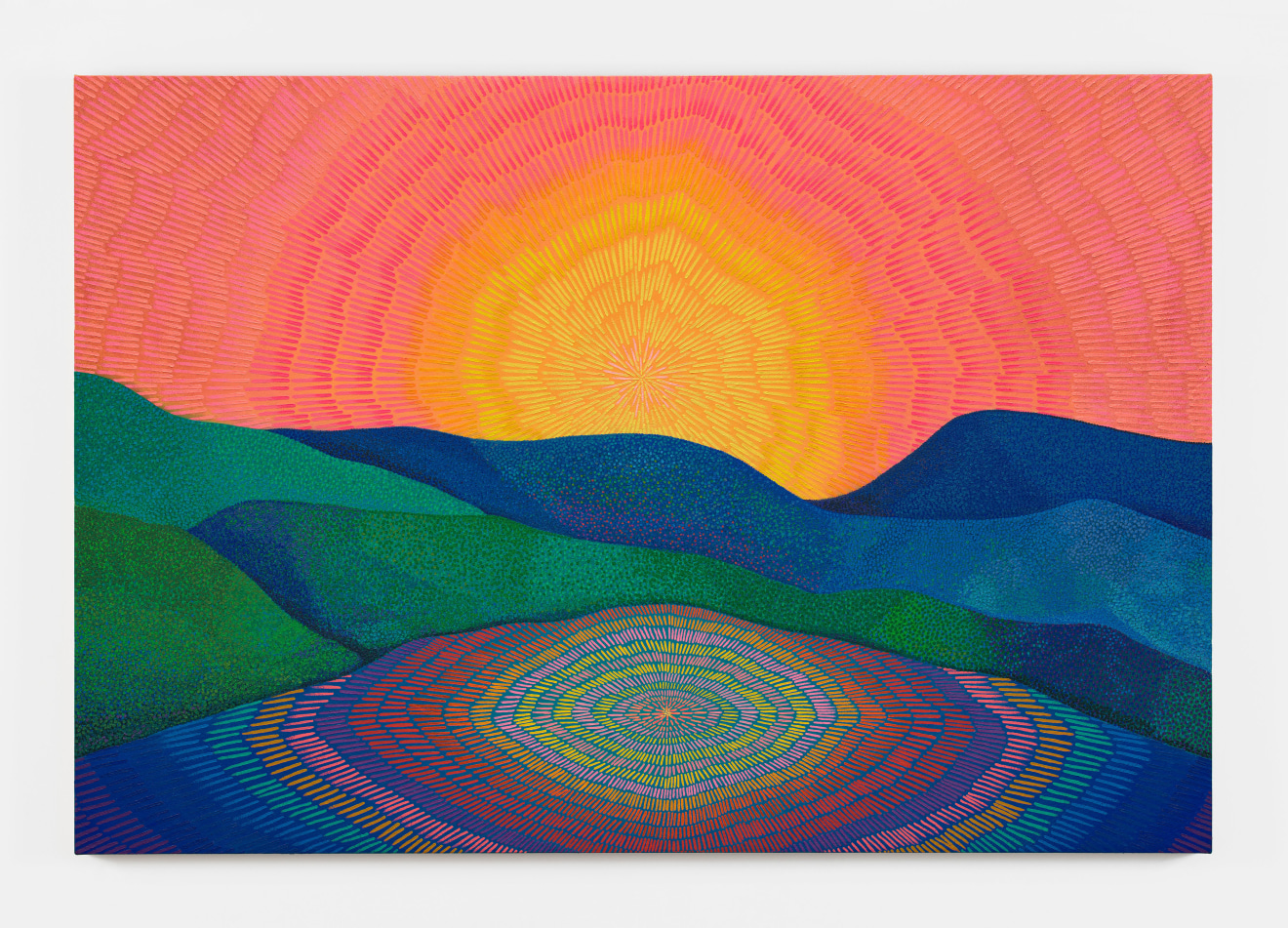 Jennifer Guidi, As the colorful waves pulse in the sea, they spark and ignite a turning point in me, 2025