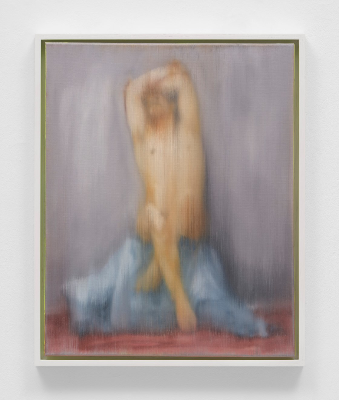 William E. Jones, Nude Model with Crossed Legs, 2024