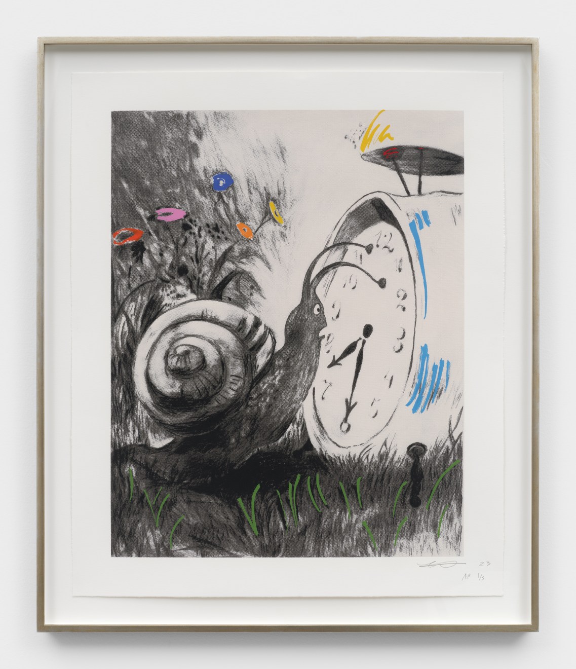 Tristan Unrau, Snail Thoughts, After Ingeborg Meyer Rey, 2023