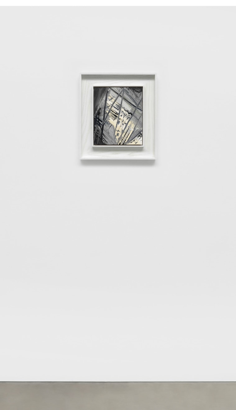 Martha Diamond, Study for Grey Cityscape, 1989