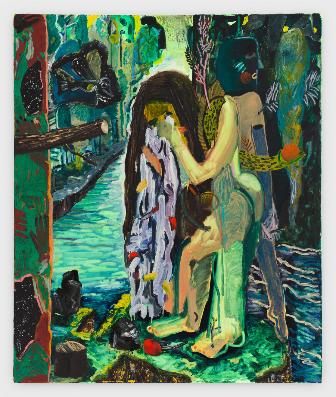 Shara Hughes, Green Monster, 2013