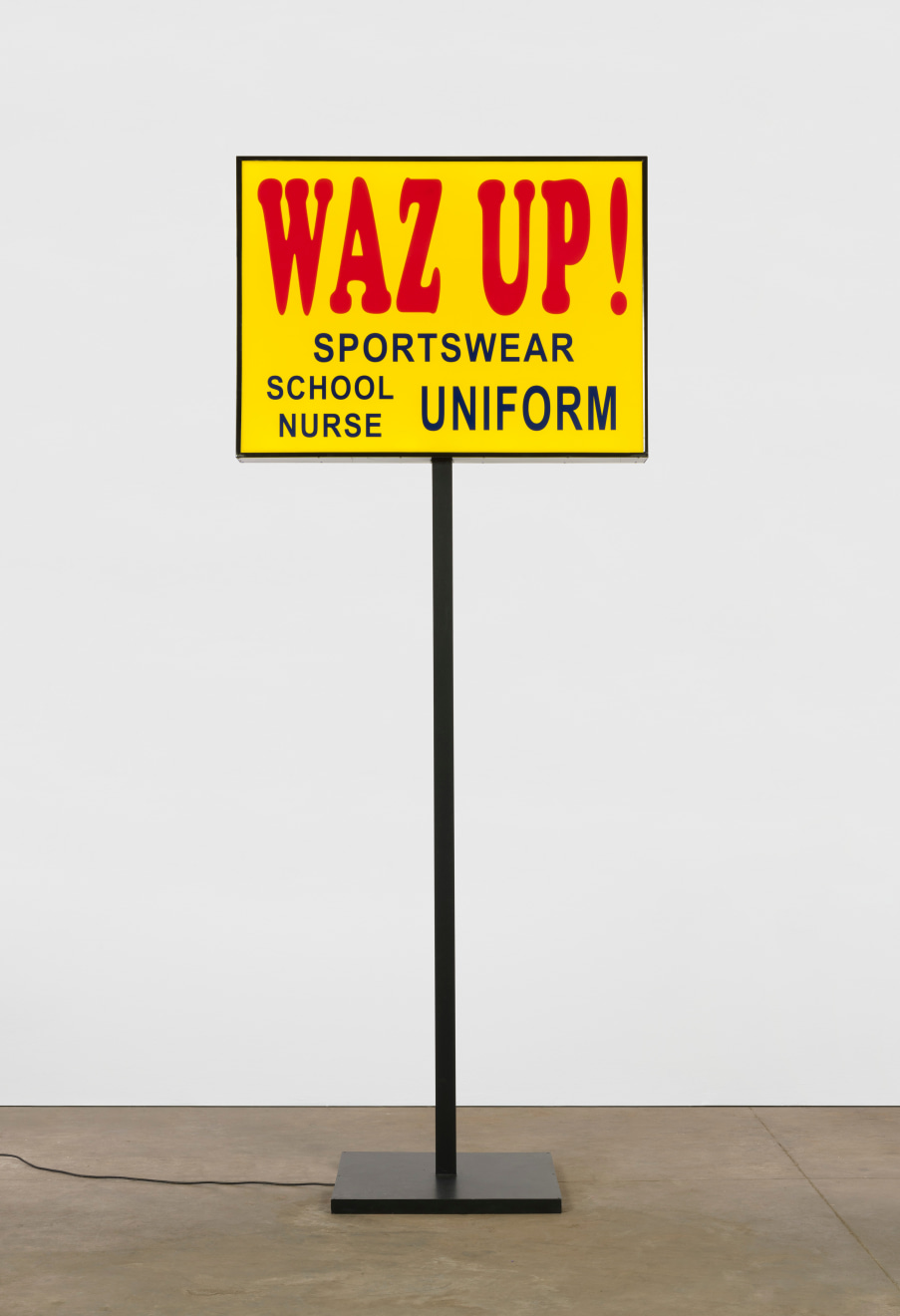 Lauren Halsey, WAZ UP!, 2020