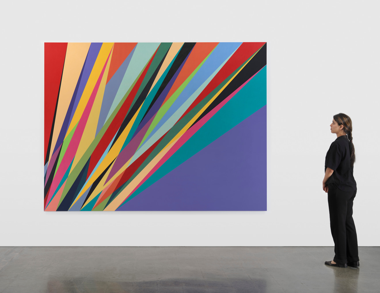 Odili Donald Odita, Bombs Over Biafra, 2023