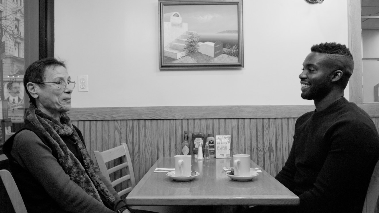 Adam Pendleton still from Just Back from Los Angeles: A Portrait of Yvonne Rainer, 2016 &ndash; 2017