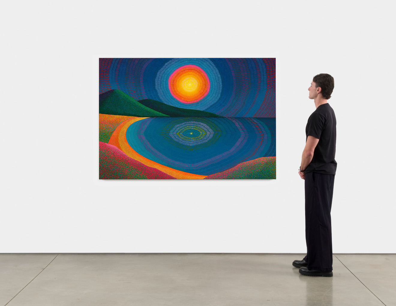 Jennifer Guidi, Dear moon, guardian of the night, you fill my heart with hope and delight, this lunar exchange where energies meet, at the eightfold horizon, on the path which I Seek, 2025