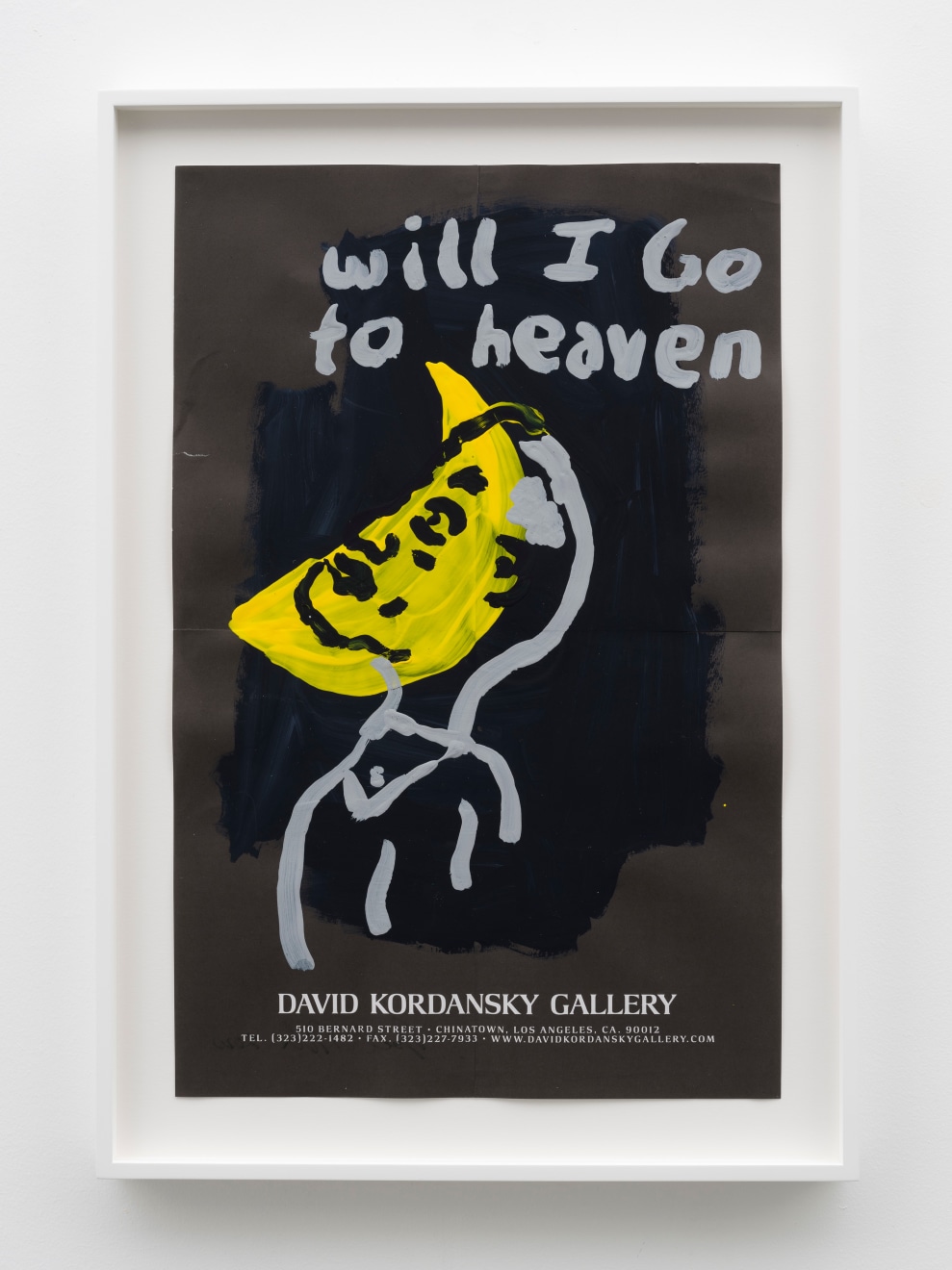 Joel Mesler, Untitled (Will I Go to Heaven), 2020