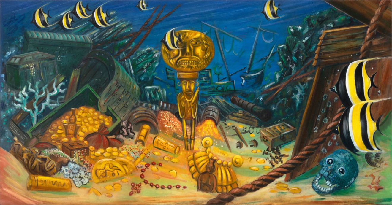 Raul Guerrero, The Wreck of Nuestra Se&ntilde;ora de Atocha #1, 1998