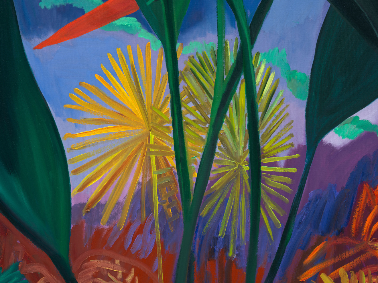 Shara Hughes, Gossip, 2025