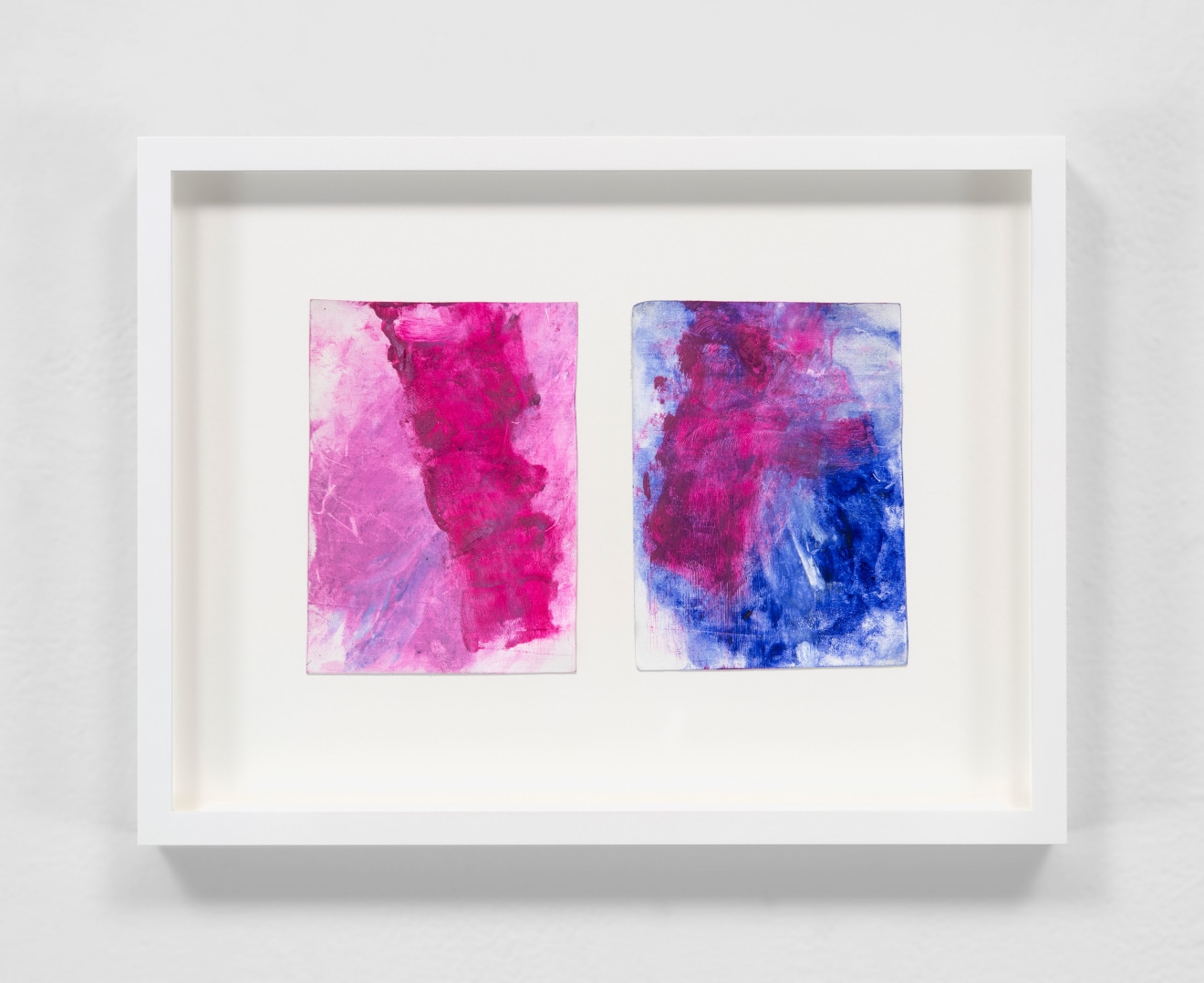 Clifford Owens, Pocket Paper (Pink, blue, and white), 2025