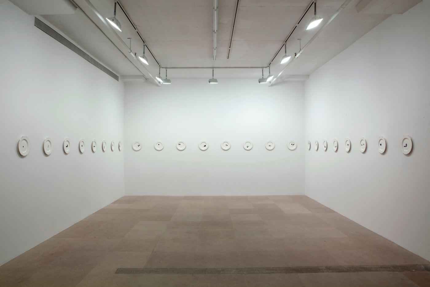 Installation view, A Work In Situ, Greene Naftali, New York, 2011
