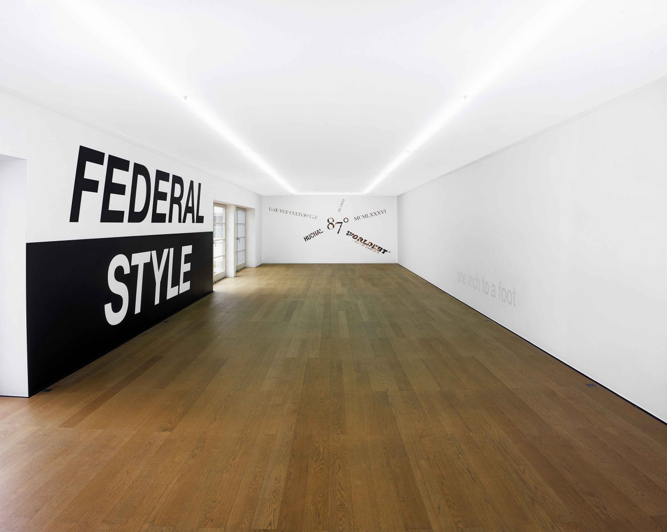 John Knight Works in Situ, A Work in Situ, 2008 Vinyl films variable dimensions