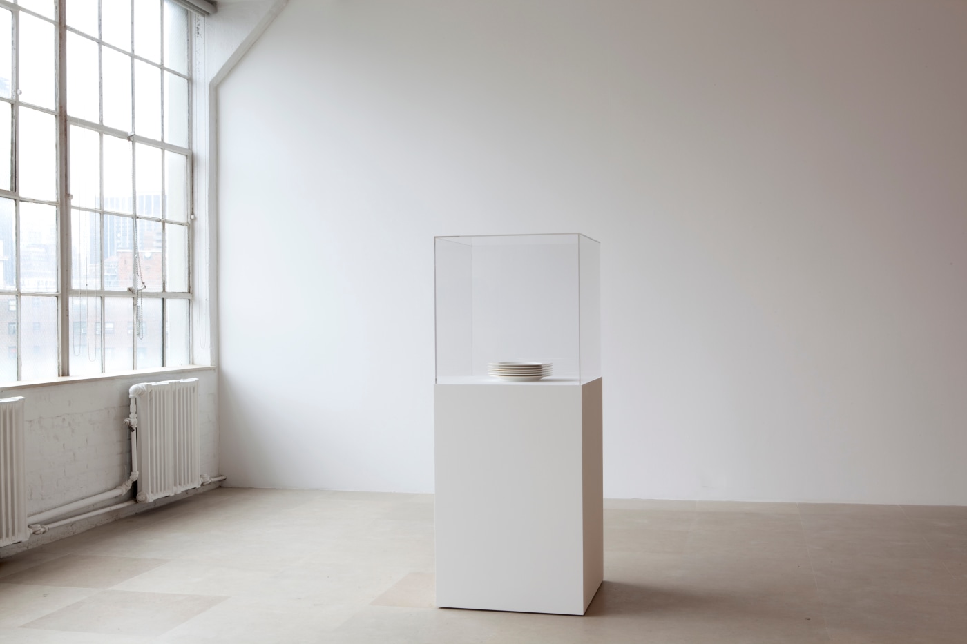 Installation view, A Work In Situ, Greene Naftali, New York, 2011