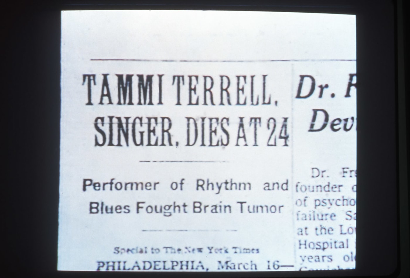 The Soul of Tammi Terrell, 2001 (still)