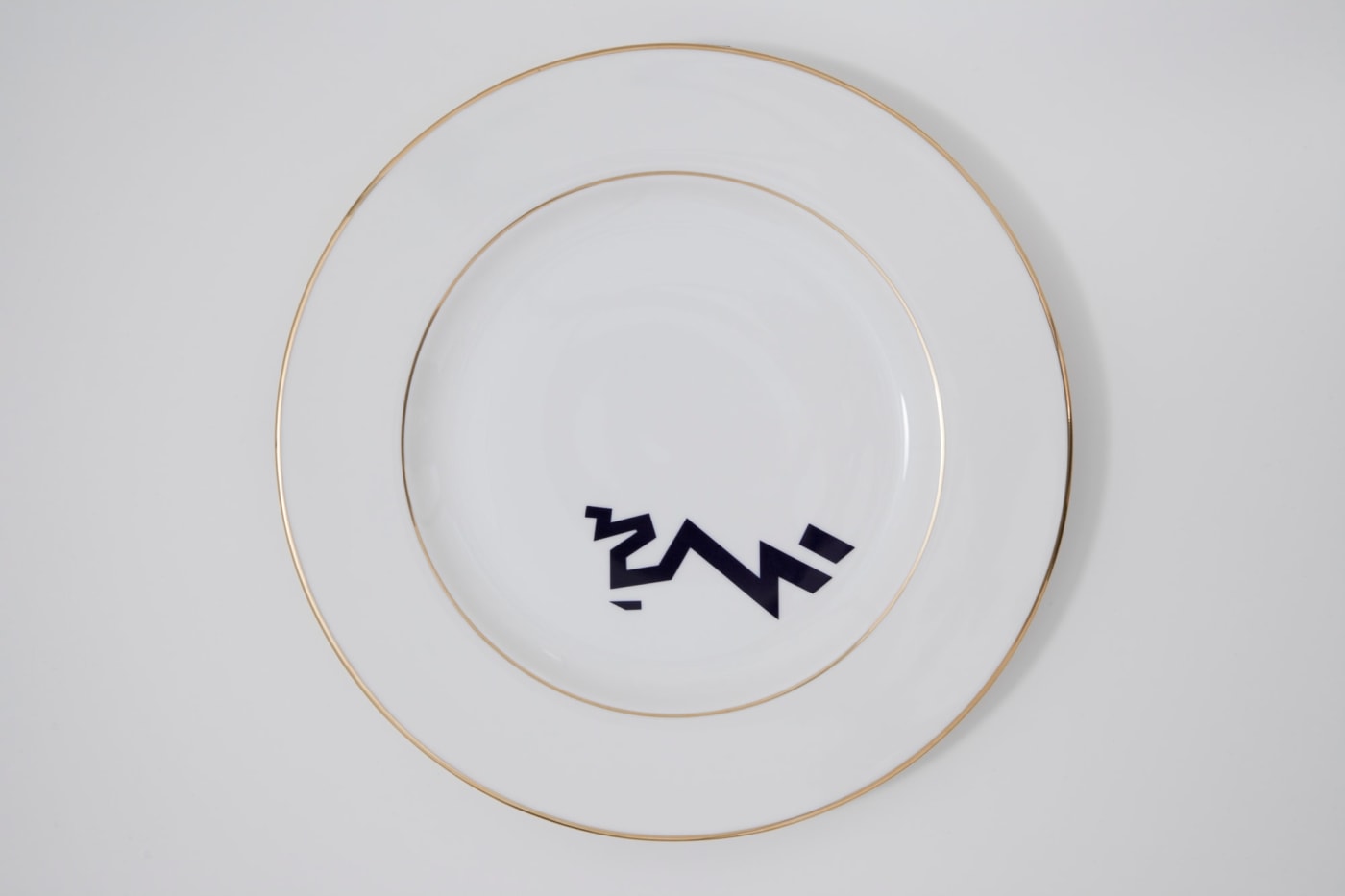 John Knight Autotypes, A Work In Situ, 2011 65 bone china plates variable dimensions