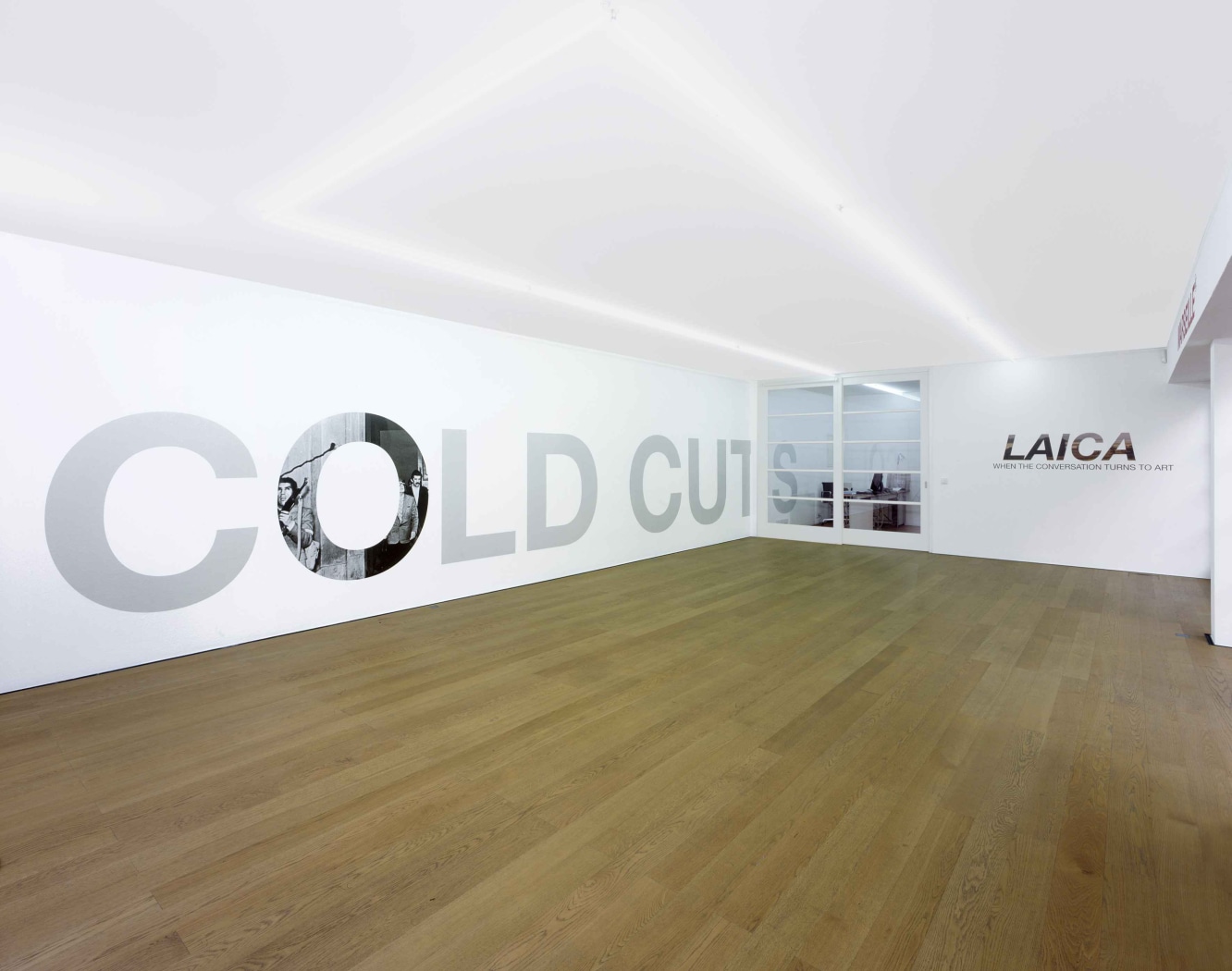 John Knight Works in Situ, A Work in Situ, 2008 Vinyl films variable dimensions
