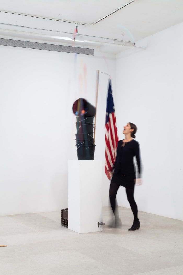 Gelitin Untitled, 2012 Mixed media 103 x 23 3/4 x 34 3/4 inches (261.6 x 60.3 x 88.3 cm)
