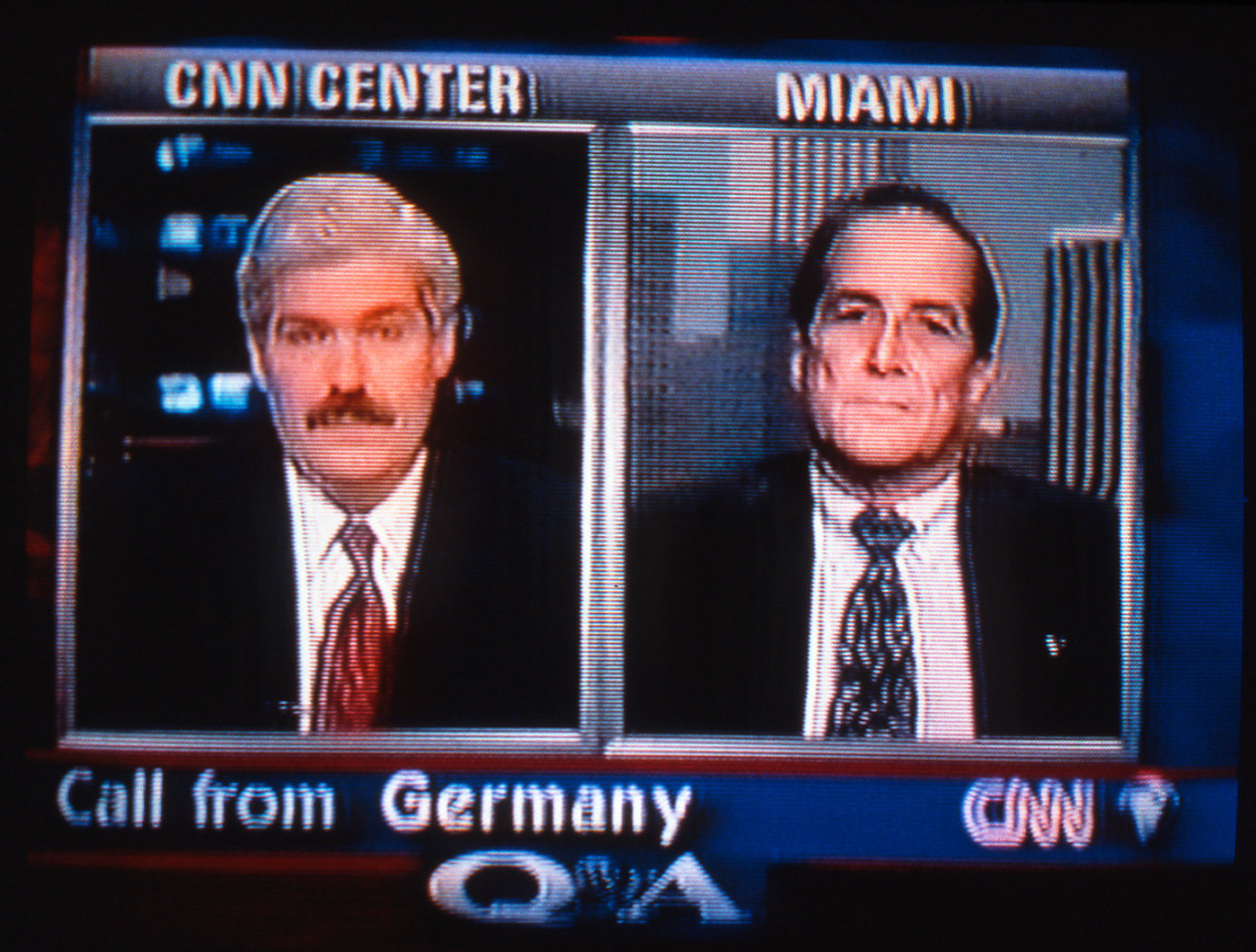 CNN, Questions and Answers, 1997 33 minute VHS tape (still)
