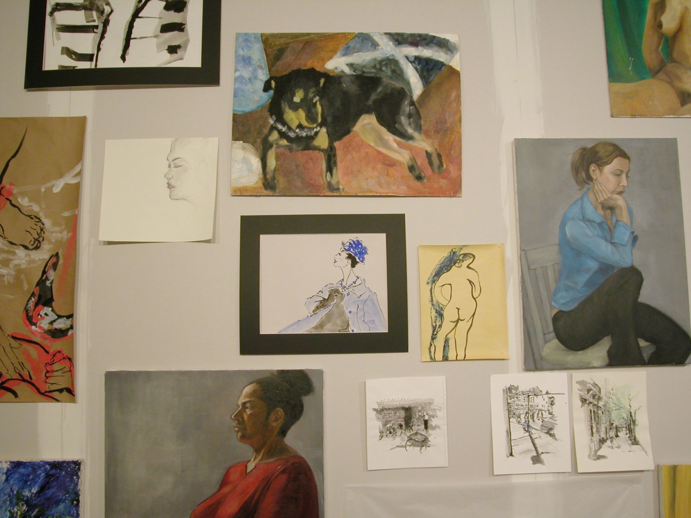 Installation view, Don't Think About Me, I'm Alright, Greene Naftali, New York, 2004