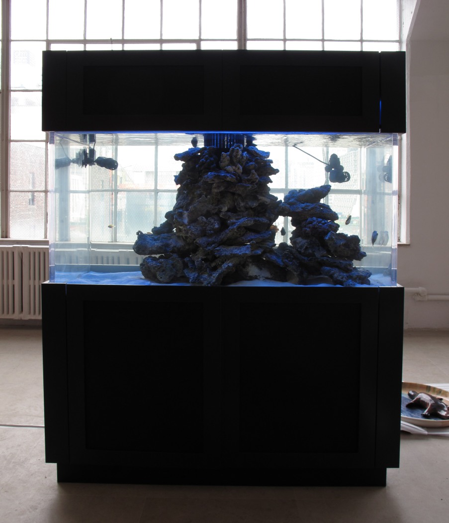 Untitled, 2010, mixed media, 77 x 59 x 33 inches