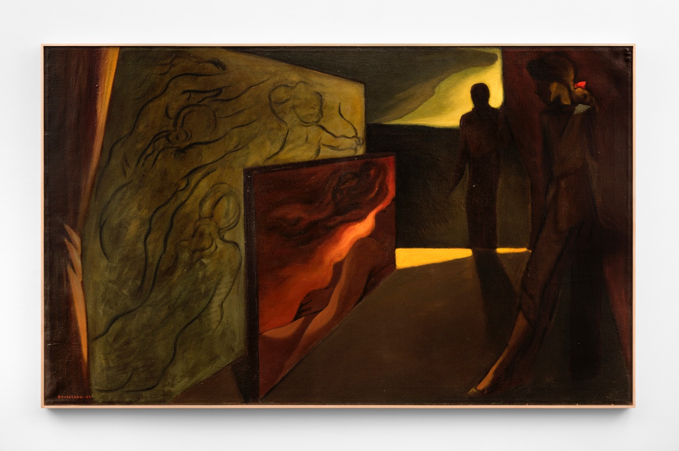 Lorser Feitelson: Allegorical Confessions 1943-1945 - Exhibitions - Louis Stern Fine Arts