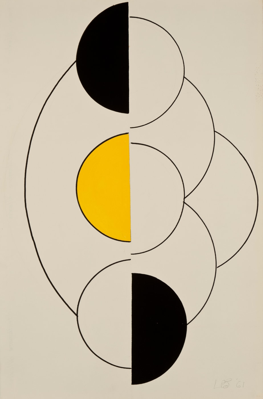 Linear Curves: Leon Polk Smith - Works from the 1960s - Exhibitions - Louis Stern Fine Arts