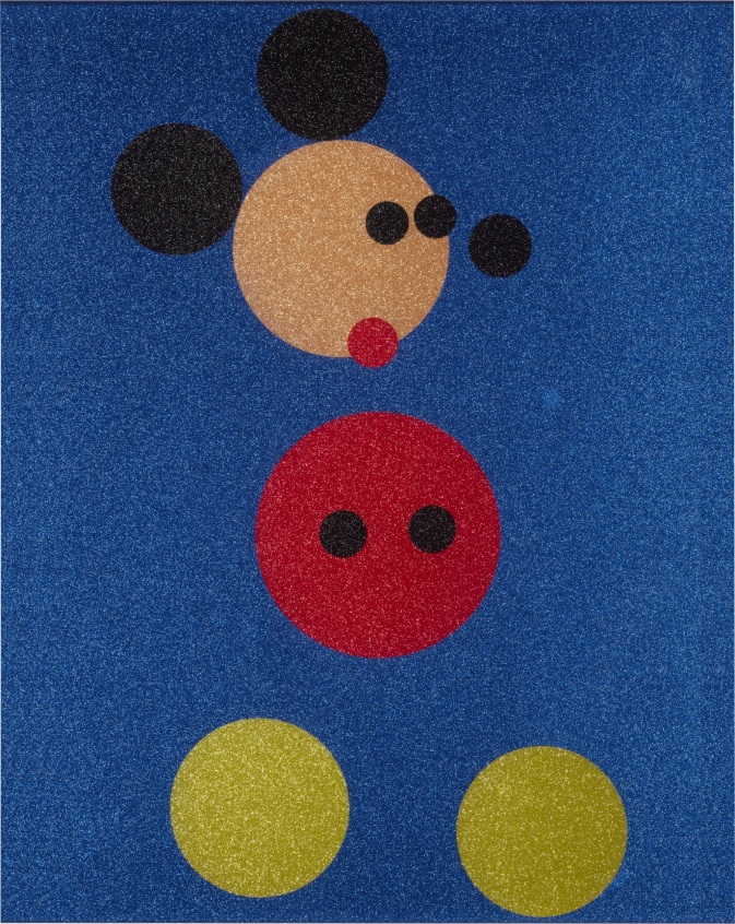 Mickey (Blue Glitter)