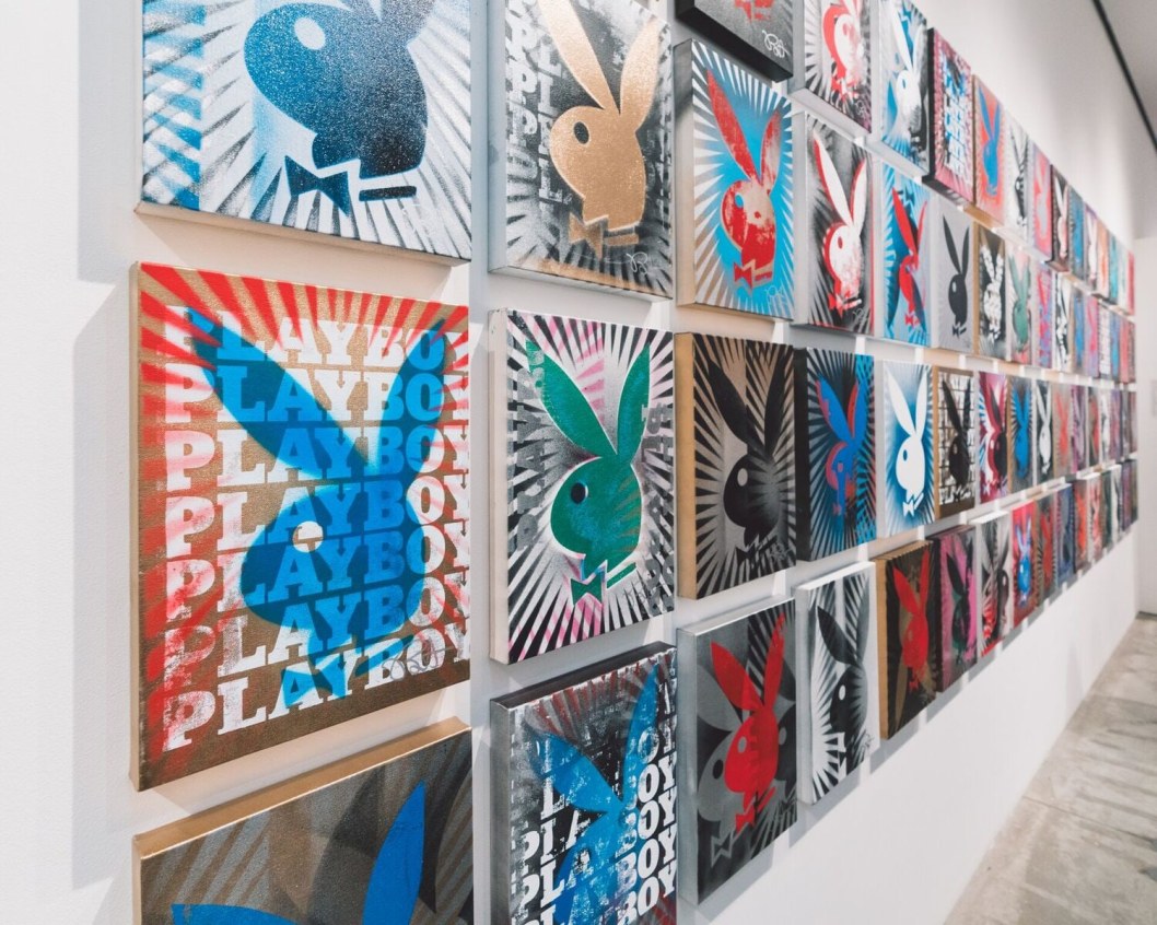 64 Iterations of the Playboy Bunny logo (1953-2017)