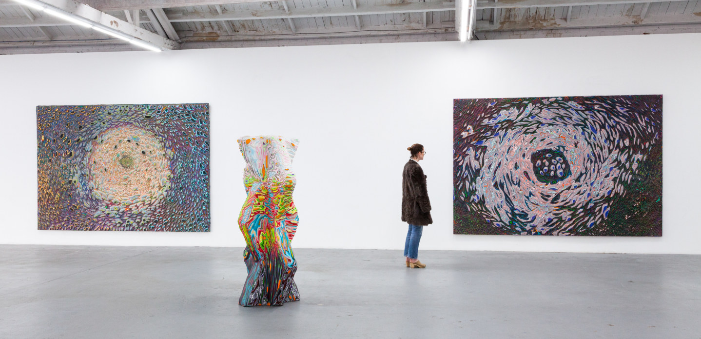 Installation view of Cutaways, Los Angeles, Venus Over Los Angeles, 2017